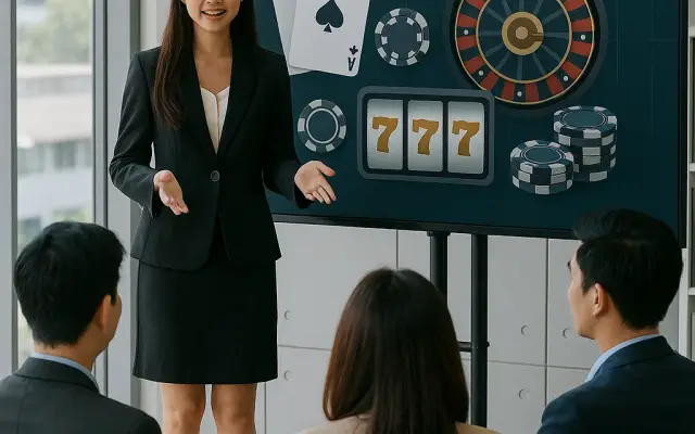 iGaming affiliate marketing software dashboard